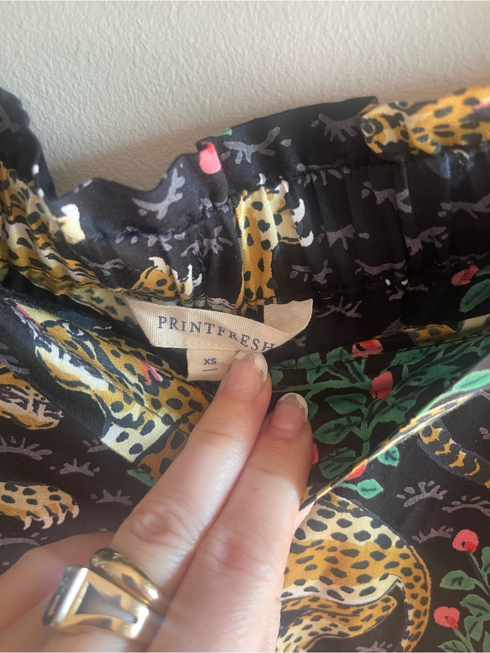 Printfresh PJ Pants in Bagheera size xs - Picture 6 of 6